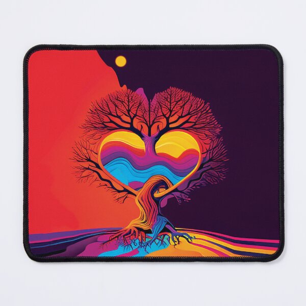 Item preview, Abstract Landscape Heart Tree #2 designed and sold by PhiloSophyEye.
