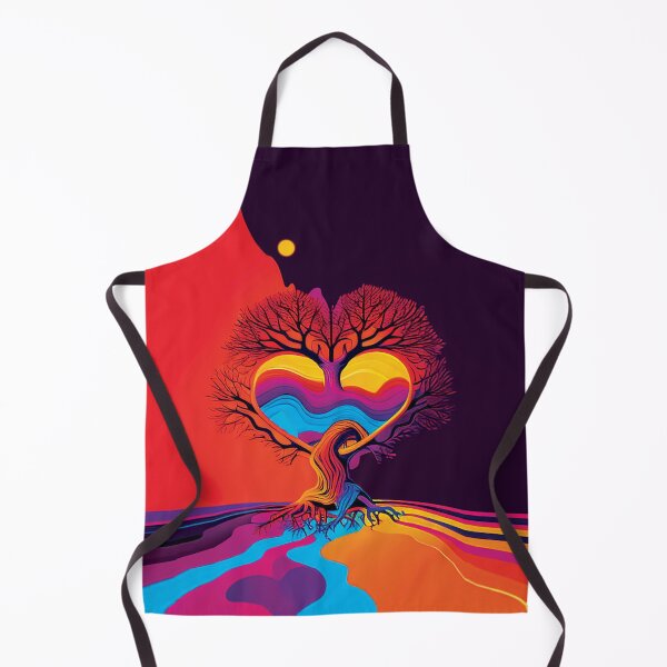 Item preview, Abstract Landscape Heart Tree #2 designed and sold by PhiloSophyEye.