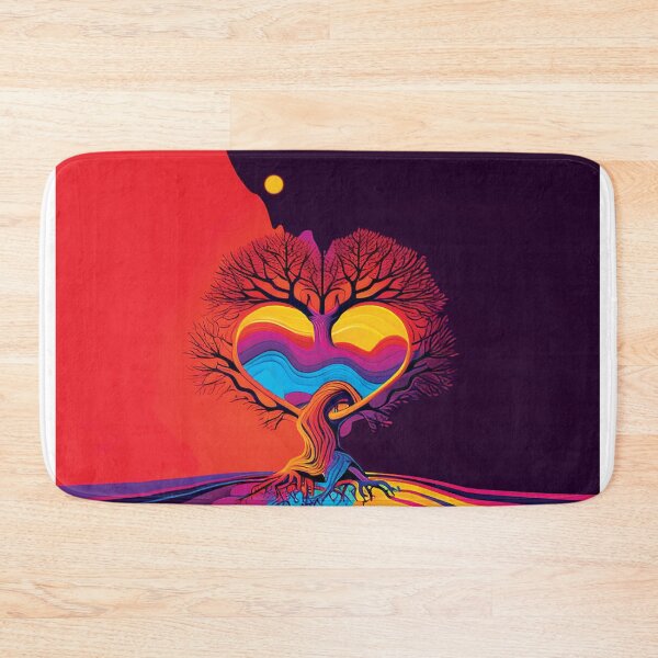 Item preview, Abstract Landscape Heart Tree #2 designed and sold by PhiloSophyEye.