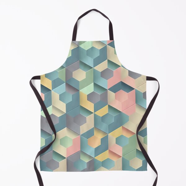Artikelvorschau, Sechseckige isometrische in Pastellfarben entworfen und verkauft von Patternifico.