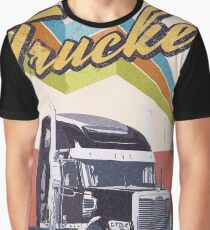 vintage trucker - retro trucker Graphic T-Shirt