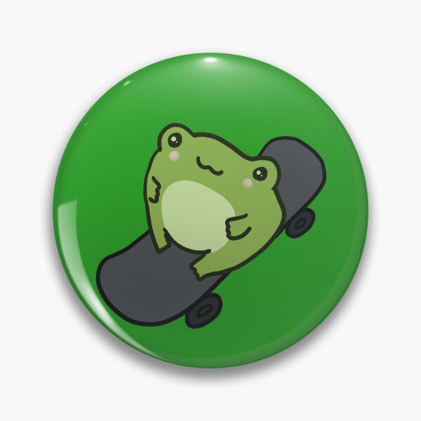 Item preview, Kawaii Cottagecore Skateboarding Frog: Sweet Skater Frogge for Sports Fans, Ideal Gift for Kids, Teens, and Juniors designed and sold by MinistryOfFrogs.