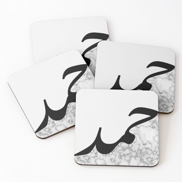 Item preview, Hamd حمد Praise Arabic Islamic Calligraphy in White Marble designed and sold by ZamZamDesign.