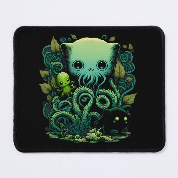 Item preview, Caththulu and Friends | Cat Cthulhu | Lovecraft Creatures designed and sold by CosmicLoots.