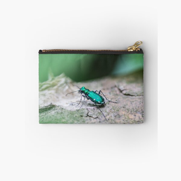 Item preview, Green Tiger Beetle - Insect - Nature Geek Chic designed and sold by Rebecca Turk.