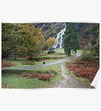 Powerscourt waterfall Poster