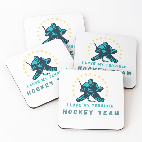 Item preview, I Love My Terrible Hockey Team quote  designed and sold by axoniej.