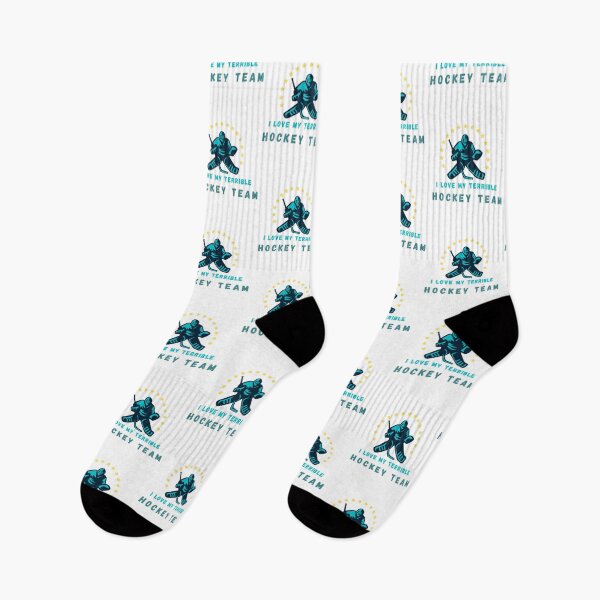 Item preview, I Love My Terrible Hockey Team quote  designed and sold by axoniej.