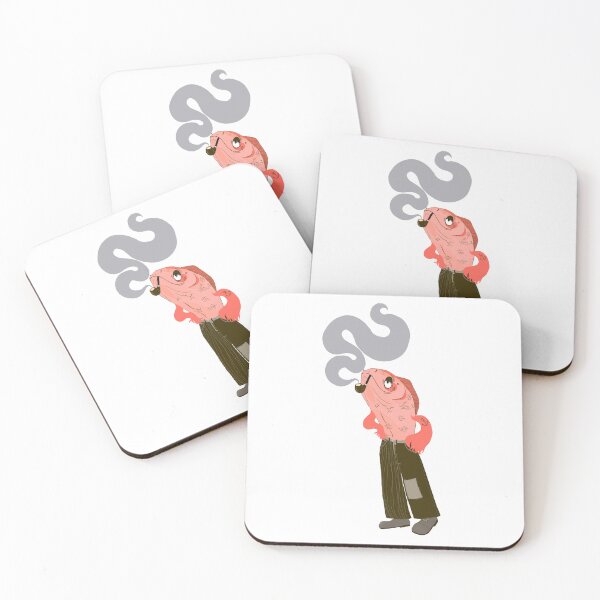 Item preview, Salmon Fish smoking by Thea designed and sold by zotilus.