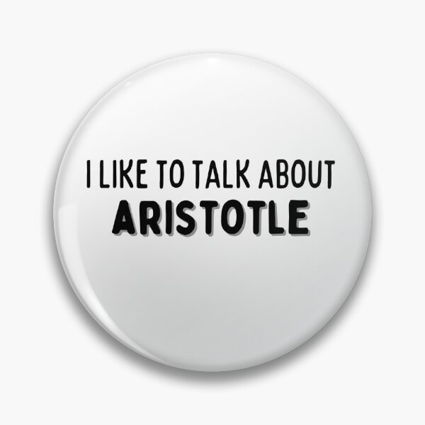 Item preview, I like to talk about aristotle CONVERSATION STARTER designed and sold by sociallyawkw.