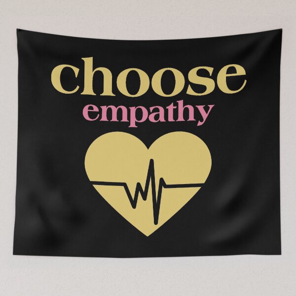 Aperçu de l'œuvre Choisissez l'empathie créée et vendue par RockBeeDesigns.