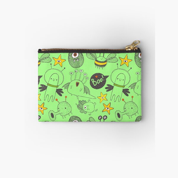 Artikelvorschau, Duddle Monsters Muster Schwarz und Weiß entworfen und verkauft von KOTOdesign.