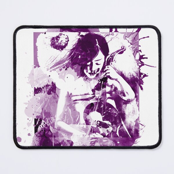 Item preview, Woman with cello violet designed and sold by piesdesignart.