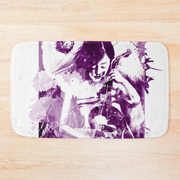 Item preview, Woman with cello violet designed and sold by piesdesignart.
