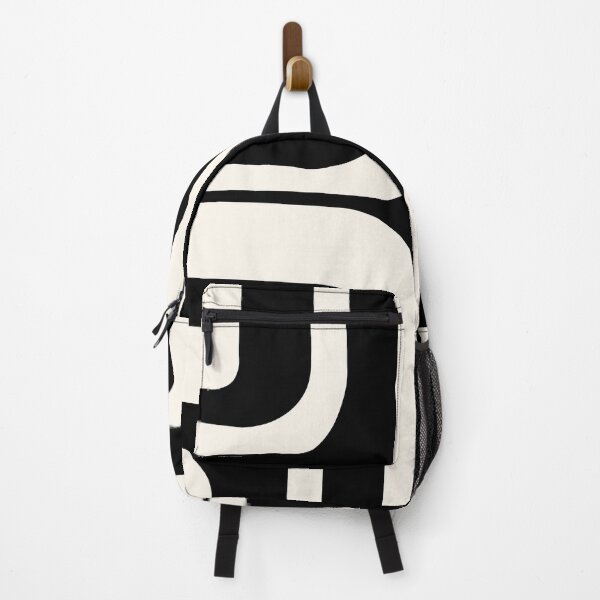 Item preview, Black and pastel abstract retro style rectangles designed and sold by BattaAnastasia.