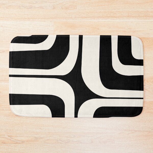 Item preview, Black and pastel abstract retro style rectangles designed and sold by BattaAnastasia.