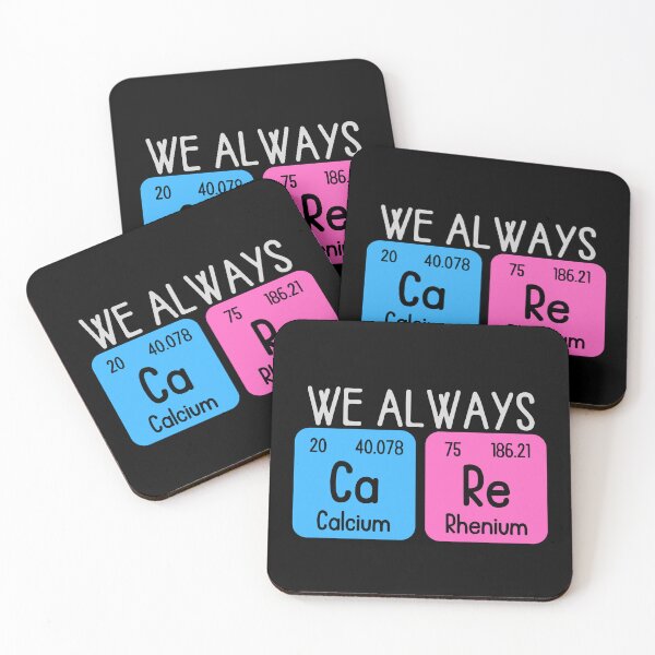 Item preview, We Always Care Periodic Elements Chemistry designed and sold by JockArts.