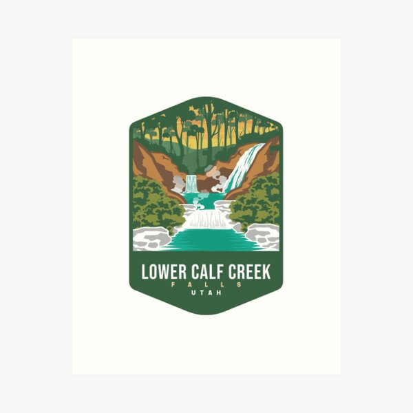 Item preview, Lower Calf Creek FalIs Utah Waterfall designed and sold by Friday NightCo.