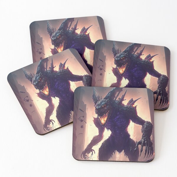Item preview, Big scary monster destroying the city designed and sold by mrlongfield.