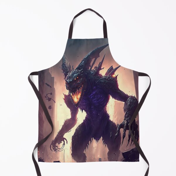 Item preview, Big scary monster destroying the city designed and sold by mrlongfield.