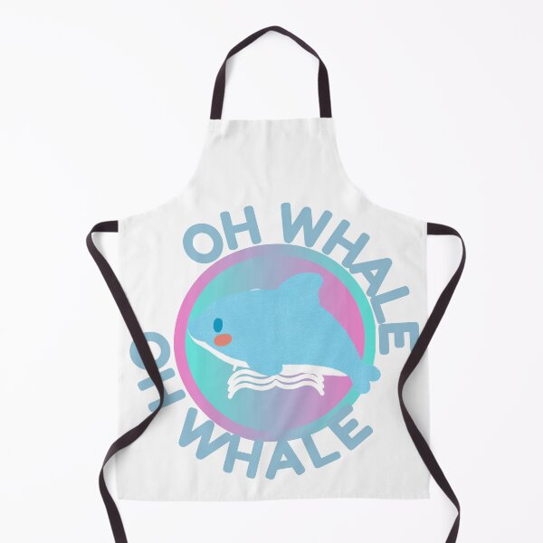 Artikelvorschau, Oh Lovely Whale Lustiges Sprichwort-Wortspiel von Oh Well- Ich liebe Wale entworfen und verkauft von LILY ROSE.