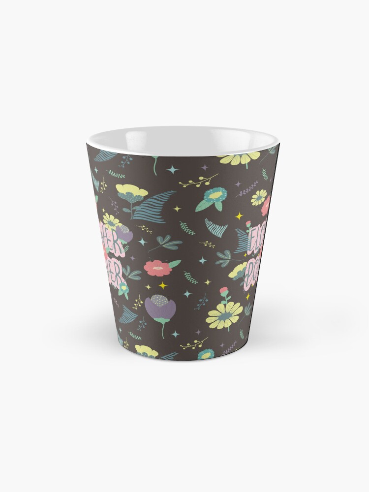 Imagen 2 de 4, Taza de café con la obra Flower Power, diseñada y vendida por AnaidZahori.