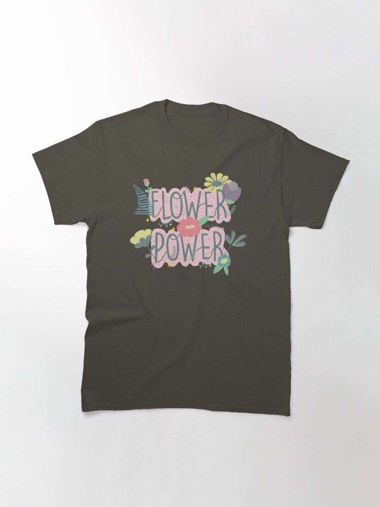Vista alternativa de Camiseta clásica Flower Power