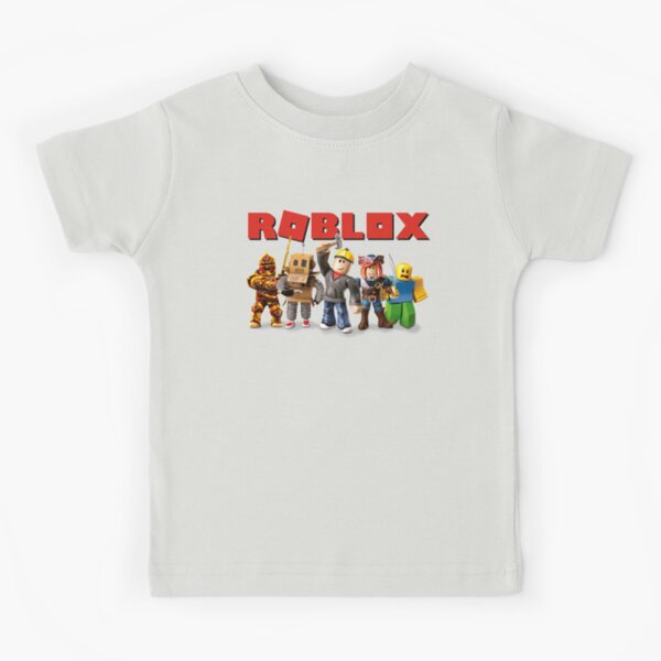 ROBLOX Kids T shirt BLOCK GAME online gamers tee 4 colours ! AU SELLER