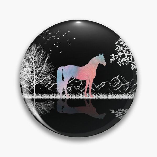Item preview, Colorful Horse Art Design For Horses Lover Cute equestrian Riding Horses Gift designed and sold by Thecitiesstore.