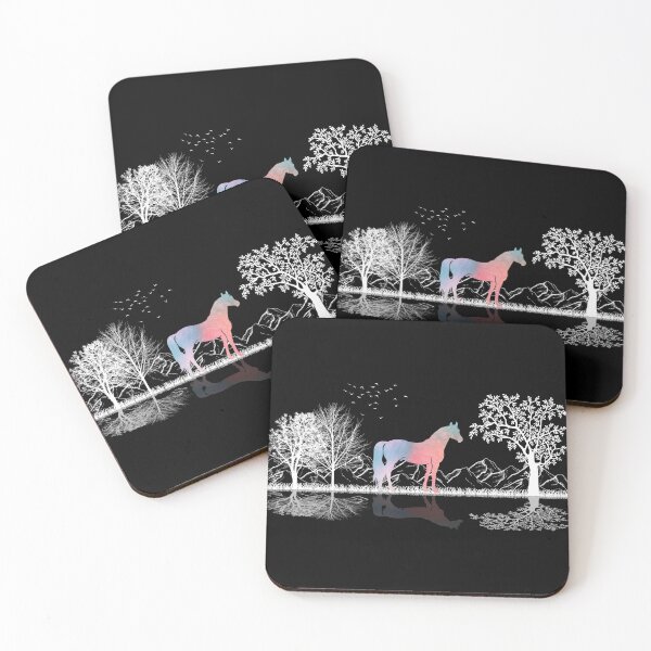 Item preview, Colorful Horse Art Design For Horses Lover Cute equestrian Riding Horses Gift designed and sold by Thecitiesstore.