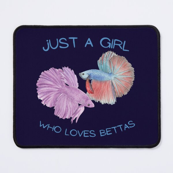 Item preview, Just A Girl Who Loves Betta Fish designed and sold by GypsyGarou.