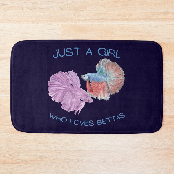 Item preview, Just A Girl Who Loves Betta Fish designed and sold by GypsyGarou.