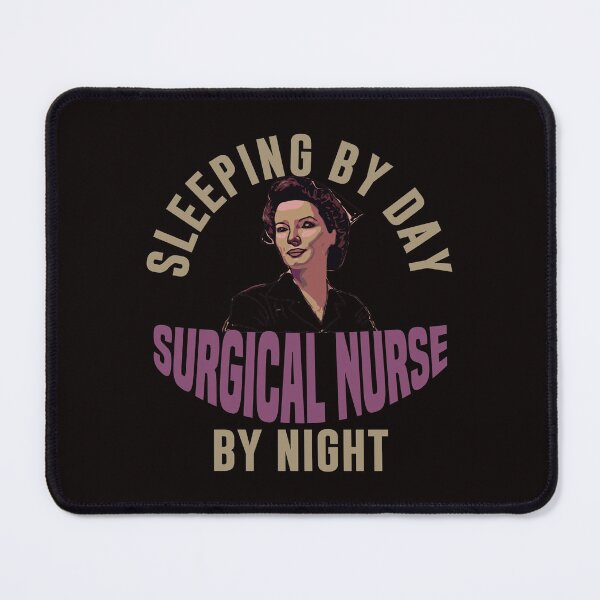 Item preview, Sleeping By Day Surgical Nurse By Night - Funny Nurse and Text designed and sold by leo121687.