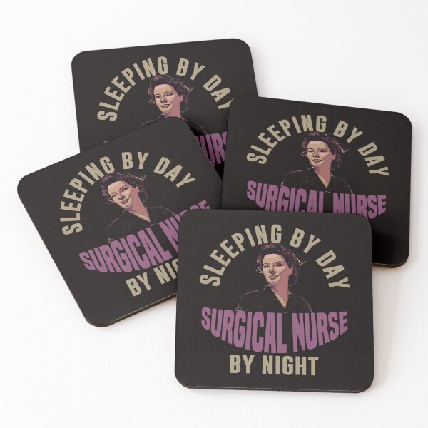 Item preview, Sleeping By Day Surgical Nurse By Night - Funny Nurse and Text  designed and sold by leo121687.
