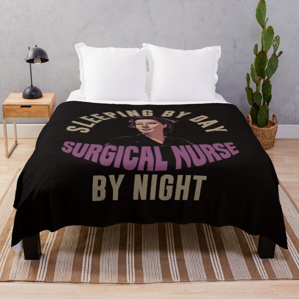 Item preview, Sleeping By Day Surgical Nurse By Night - Funny Nurse and Text  designed and sold by leo121687.