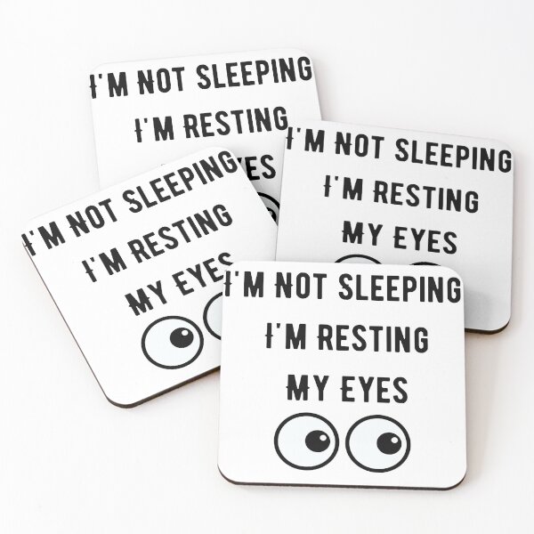 Item preview, I'm Not Sleeping, I'm Resting My Eyes Essential T-Shirt designed and sold by BestArtDZ.