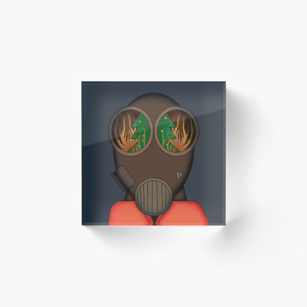 Pyro Hates Early Xmas Decoration Acrylic Block