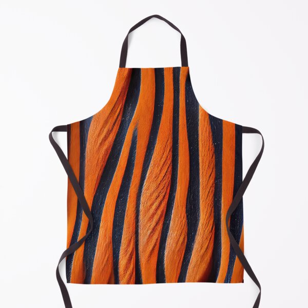 Item preview, Tiger Fur Pattern in Bright Orange and Black designed and sold by Fitbys.