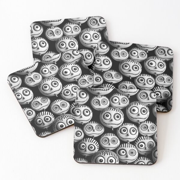 Item preview, Tim Burton Big Eye Smiling Face Smiley Face Characters designed and sold by The Third Eye  Shop.
