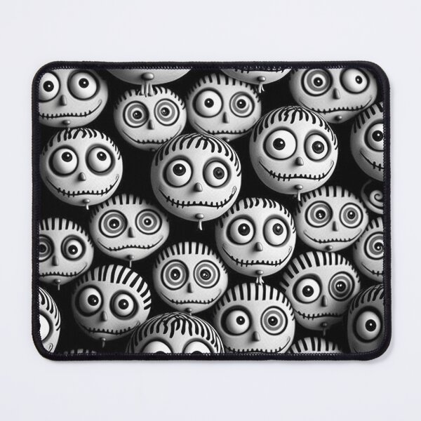 Item preview, Tim Burton Big Eye Smiling Face Smiley Face Characters designed and sold by The Third Eye Shop.