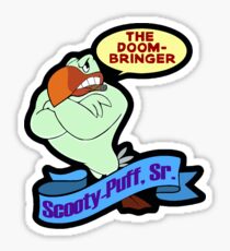 Scooty-puff sr Sticker
