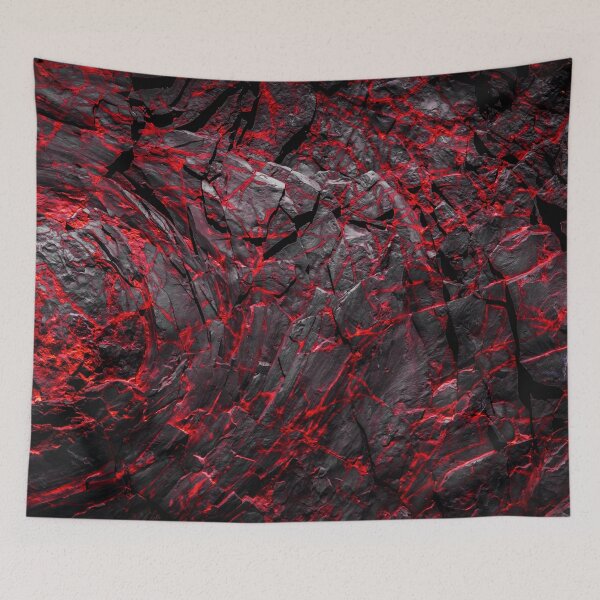 Item preview, Red and black rock texture, Stone background designed and sold by ohaniki.