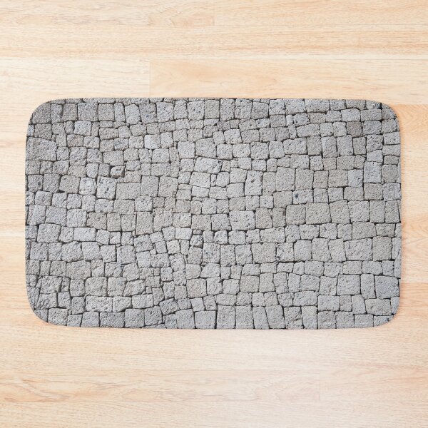 Item preview, Grey stone wall background  - Tiled  natural stones  designed and sold by ohaniki.