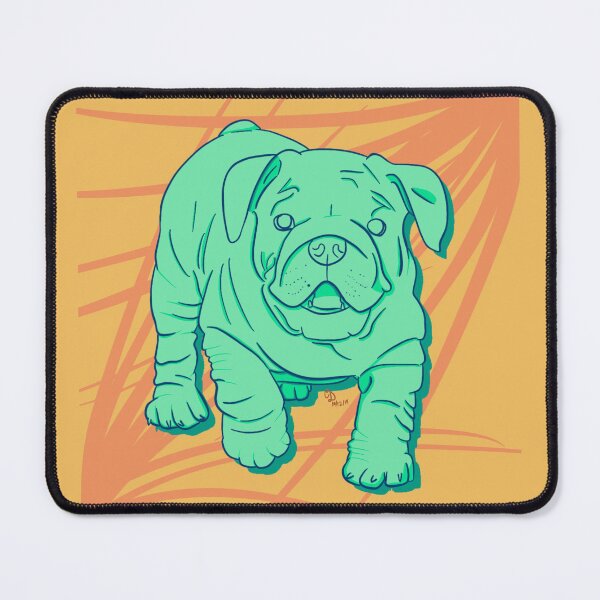 Item preview, Bulldog Puppy w/ Background designed and sold by FruitRacoon.