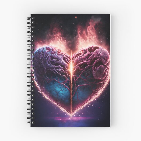 Item preview, Concept Art-Naked Heart On Fire designed and sold by letsgetinspired.