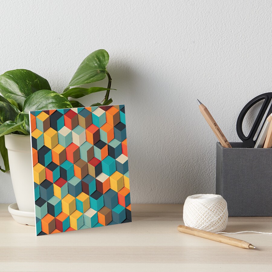 Item preview, Art Board Print designed and sold by Patternifico.