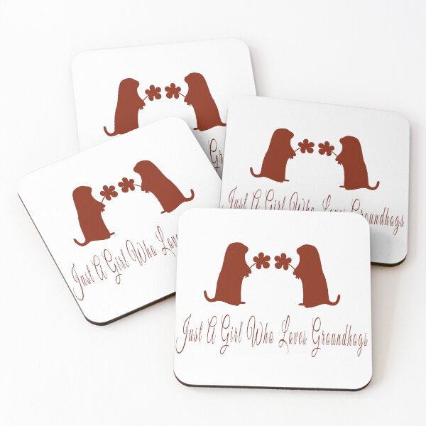 Item preview, Just A Girl Who Loves Groundhogs designed and sold by Soudesign99.