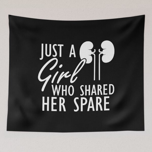 Item preview, Kidney Donor - Just a girl who shared her spare w designed and sold by kchappyshop.