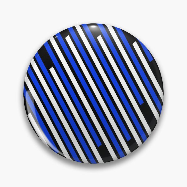 Item preview, Abstract geometric pattern - blue. designed and sold by K.S ART.