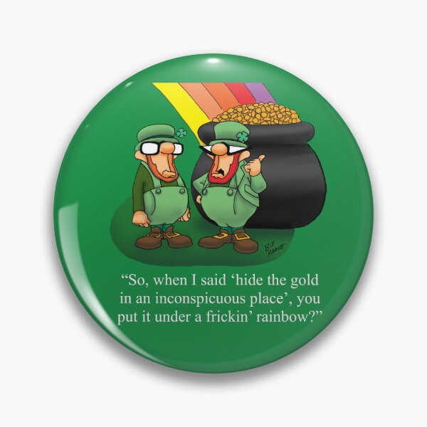 Item preview, Funny St. Patrick’s Day Leprechaun Cartoon Humor designed and sold by abbottoons.